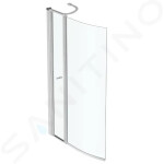 IDEAL STANDARD - Connect Air Vanová zástěna 890x1420 mm, stříbrná/čiré sklo E1137EO