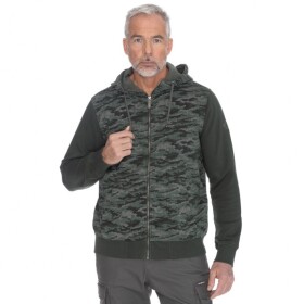 Bushman Pánská mikina Jeff, tmavá khaki S