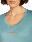 ICEBREAKER Wmns 150 Tech Lite SS Scoop Tee 30th Anniversary, Hydro velikost: S