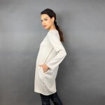 HOSH Dámské šaty Kelis Velikost: UNI, Barva: Béžová