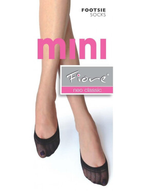 Ponožky balerínky Fiore C 1001 Mini Footsie A'2 černá Univerzální