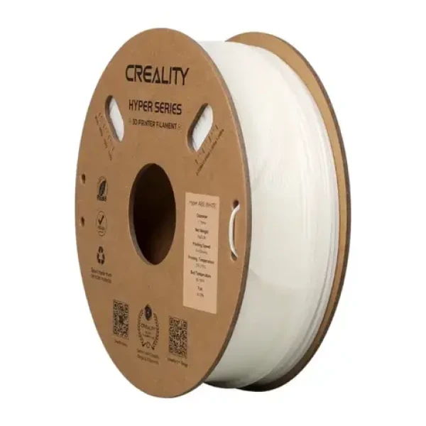 Creality Filament Hyper ABS bílá / struna pro 3D tiskárnu / ABS / 1.75mm / 1kg (3301020040)