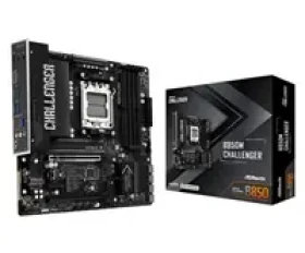 ASRock B850M Challenger / AMD B850 / DDR5 / SATA III / USB 3.2 / 2.5GLAN / sc.AM5 / mATX