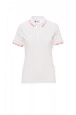 Dámská polokošile Payper SKIPPER Barva: Bílá/ Fuchsiová Neon, Velikost: S (001027002100012S)