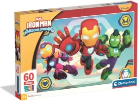 CLEMENTONI Puzzle Iron Man a jeho úžasní přátelé MAXI
