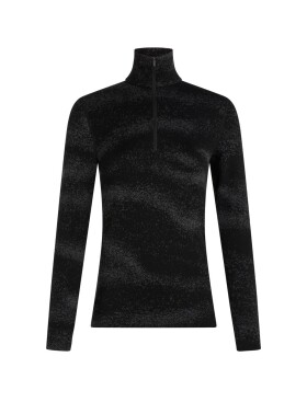 ICEBREAKER Wmns Merino 260 Tech Vertex LS Half Zip Chillwave, Black/Obsidian/J (vzorek) velikost: S