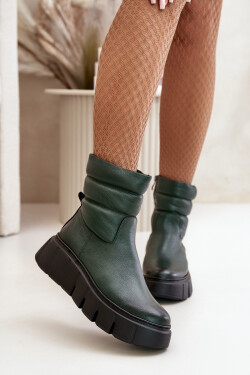 Boty na klínovém podpatku model 199279 Step in style 37