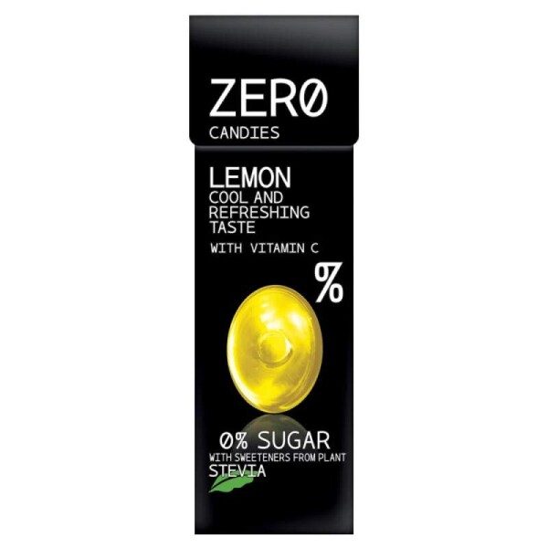 Bombus ZERO Candies Lemon bonbony bez cukru 30 g