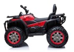 Mamido Dětská elektrická čtyřkolka 4x4 Spyder lakovaná červená