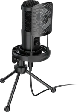 Speed Link AUDIS PRO černá / Stolní mikrofon / kondenzátorový / kardioidní / pop filter