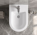 Erga Lily, závěsný bidet 490x360x320 mm, bílá lesklá, ERG-V03-LILY-BD-WH
