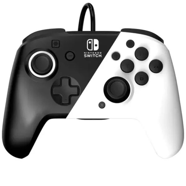 PDP Nintendo Switch Controller bílá / Herní ovladač / drátový / USB / 3.0m / Nintendo Switch (500-134-EU-BW)