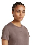 ICEBREAKER Wmns Mer 200 Tech Lite SS Crop Slim Tee, Porcini velikost: L
