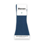 Netlačící ponožky Steven art.018 bílá 35-38