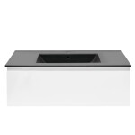 Koupelnová skříňka s umyvadlem SAT B-WAY 99x30x45 cm bílá lesk BWAY100WU4B BWAY100WU4B