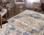 DumDekorace Vintage nadčasový koberec se vzorem Šířka: 200 cm | Délka: 290 cm
