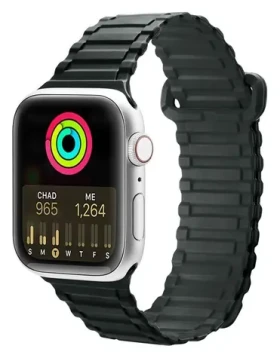 Dux Ducis Armor / Řemínek / Apple Watch Ultra, SE, 9-1 / 42, 44, 45, 49 mm / silikonový / magnetický