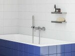 RAVAK - Espirit Vanová baterie ES 022.00CR.+S s příslušenstvím, chrom X07S123