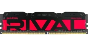 GOODRAM RIVAL Radiant Red / Operační paměť / 16 GB / DDR4 / 3200 MHz / CL16 / DIMM (GGRRD4-32L16A/16G)
