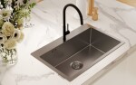 Dřez SAT Aurum gun metal SATSINK6845BGM SATSINK6845BGM