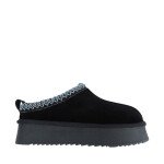 Dámské kožené boty Solo Soprani Couture Sabot fur Hugh Platform black SSW421P22 53 dámské 35