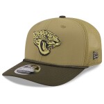 New Era Pánská kšiltovka Jacksonville Jaguars NFL 2025 Salute to Service 9SEVENTY Trucker Snapback