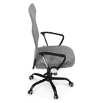 Kancelářská židle, houpací mechanismus, šedá látka, KA-W3109 GREY