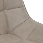 Barová židle, béžová, látka,AUB-V3066 LAN3