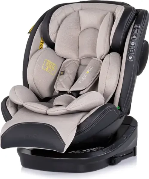 CHIPOLINO Autosedačka Hypnotic i-Size 40-150cm Isofix 360 Tiramisu (STKHYP0251TR)