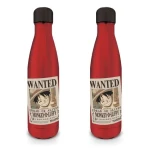 Pyramid One Piece Wanted Luffy nerezová láhev černá / Láhev / Nerezová ocel / Motiv Wanted - Luffy (MDB27982EPM)