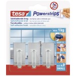 Tesa TESA Powerstrips Vario-Gardinové háky v balení 3 ks - Samolepící háky na vlákna od společnosti TESA - lze znovu ods