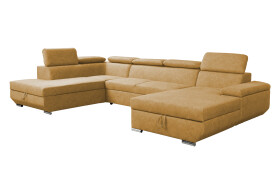 Sedací souprava Lars U FORM Provedení: Pravá U, látka: Logan Mostaza