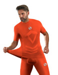 Sesto Senso Thermo Top Short CL39 Orange