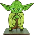 CRYSTAL ART Diamantové malování Star Wars: Yoda
