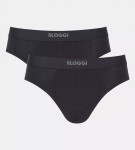 Pánské slipy EVER Ease Brief 2P - BLACK - černé 0004 - SLOGGI BLACK M