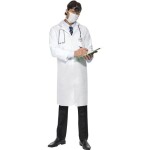 Pánský kostým doktor bílý Velikost: L