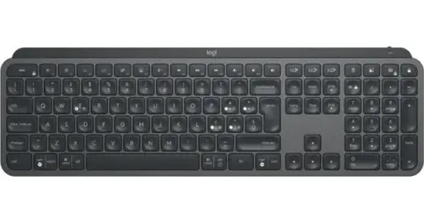 Logitech MX Keys černá / Bezdrátová klávesnice / Bluetooth / USB (920-010251)