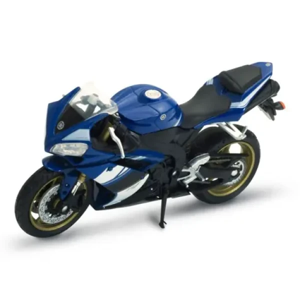Welly Motocykl Yamaha YZF-R1 modrá