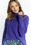 Asymetrický svetr Monnari Turtlenecks Purple S