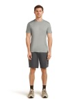 Pánské merino triko s krátkým rukávem ICEBREAKER Mens 150 Ace SS Tee, Proto Grey velikost: S