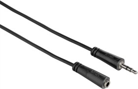 Hama 45360 prodlužovací 3.5mm Jack kabel 5 m černá (45360-H)