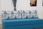 Nábytek VACULÍK Rozkládací pohovka MIRKA - s trojúhelníkovými polštáři