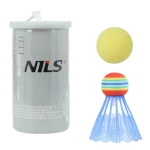 NILS NBL6092 Badmintonový a pěnový míček (5907695594256)