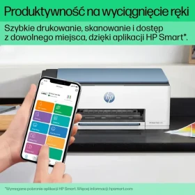 HP Smart Tank 585 All-in-One modrá / Multifunkční tiskárna / A4 / skener / kopírka / tisk / 4800x1200dpi / USB / WiFi (1F3Y4A)