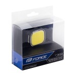 Světlo/blikačka přední FORCE COB 2.0 75LM USB, černé
