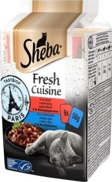 Sheba Mini Fresh Cuisine Taste of Tokyo 6 x 50 g