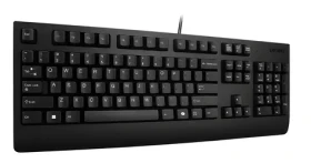 Lenovo Essential černá / Drátová klávesnice / CZ layout / numerická klávesnice / USB-A (4Y41R64622)