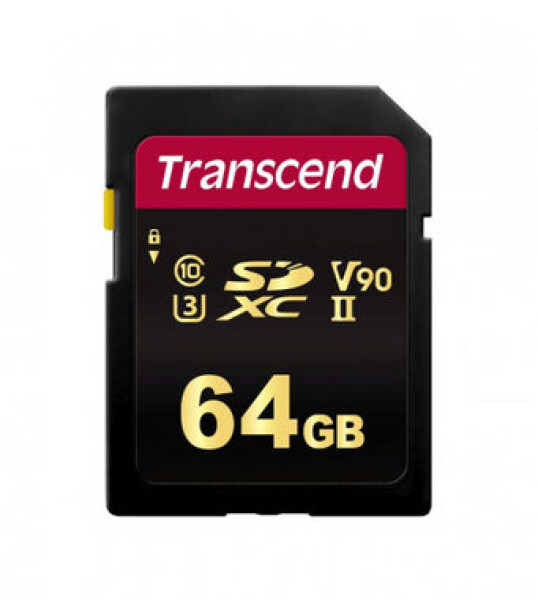 Transcend 700S 64GB / SDXC paměťová karta / Class 10 / UHS-II U3 / MLC / R:285MBps / W:180MBps (TS64GSDC700S)