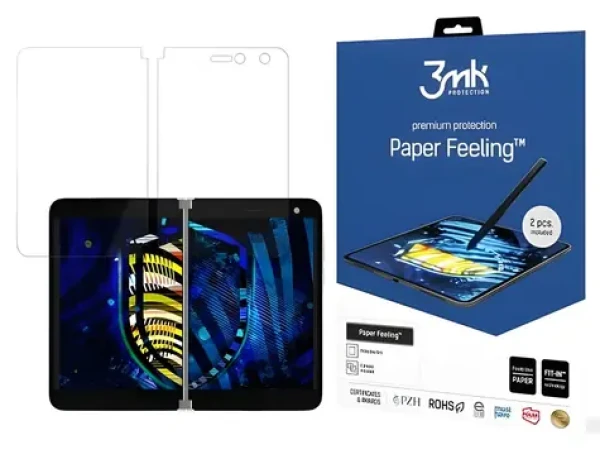 3mk Paper Feeling ochranná fólie pro Microsoft Surface Duo 5,6" / Ochranná fólie / 2 ks / Matná