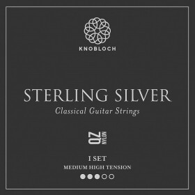 Knobloch STERLING SILVER QZ Nylon Medium-High Tension 34.0